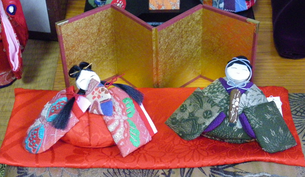 縮緬細工ひな人形