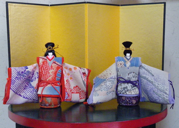 縮緬細工ひな人形