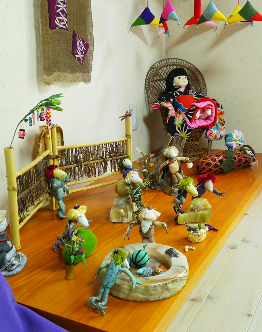 まねきねこ店内作品