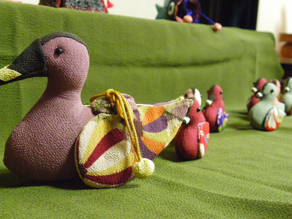 新作かるがも親子